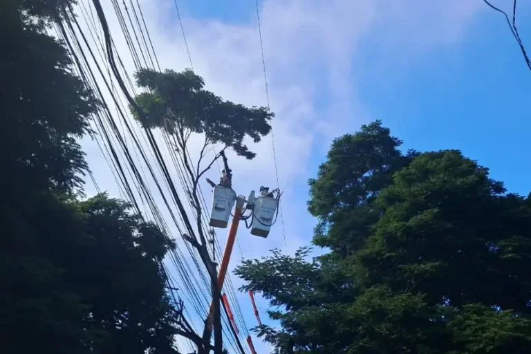 Altônia recebe mutirão da Copel com foco na segurança da rede elétrica