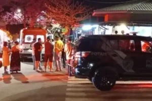 Local de ataque a tiros em Campo Mourão.