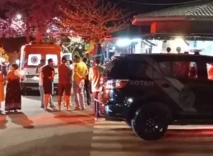 Local de ataque a tiros em Campo Mourão.