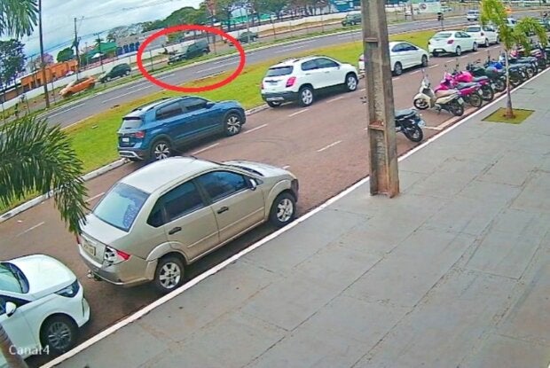 Câmera de segurança registra atropelamento que matou trabalhador na BR-376