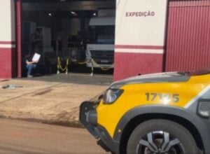 Empresa onde homem foi morto a tiros em Campo Mourão.