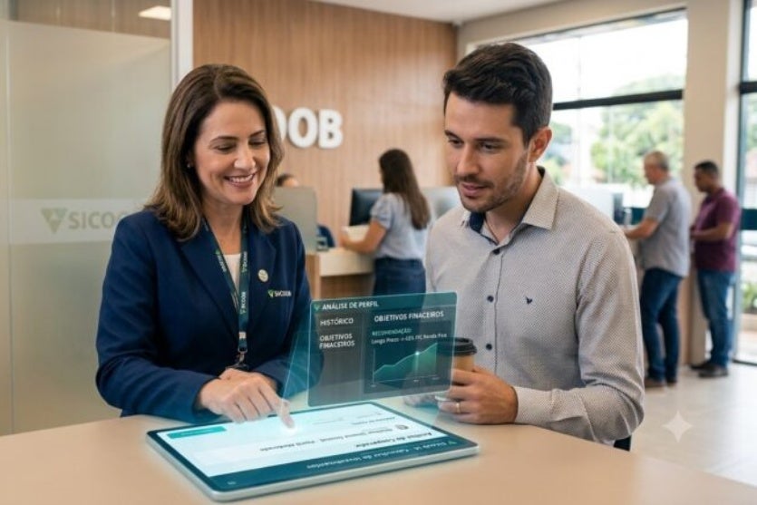 Cooperados Sicoob contam com orientações financeiras indicadas por Inteligência Artificial