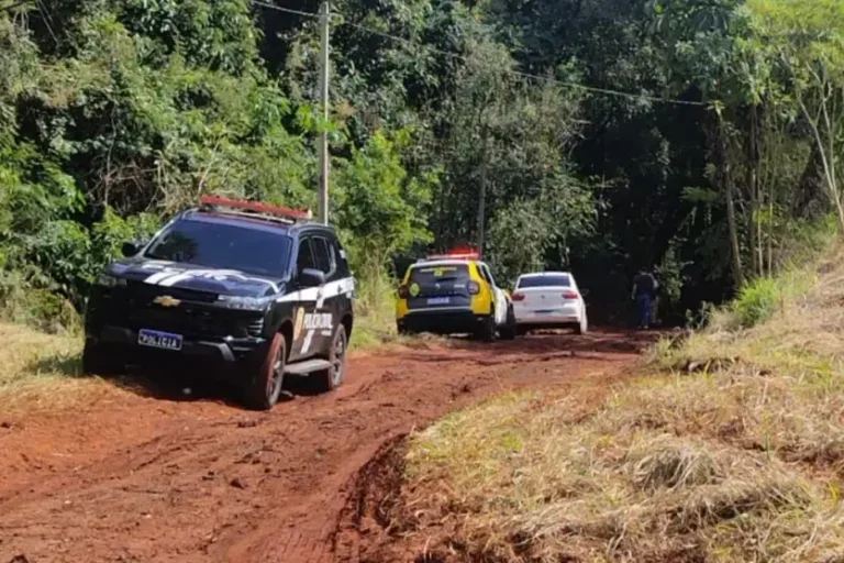 Local onde homem foi encontrado carbonizado em Apucarana.