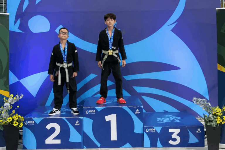 ‘Danoninho’ conquista ouro em campeonato internacional de jiu-jítsu em Curitiba