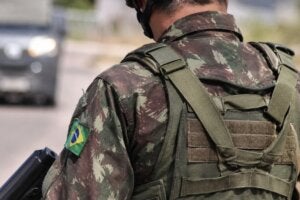 Militar do exército.