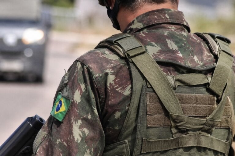 Militar do exército.