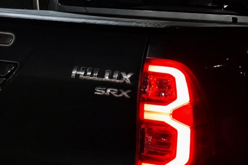Traseira de Hilux.