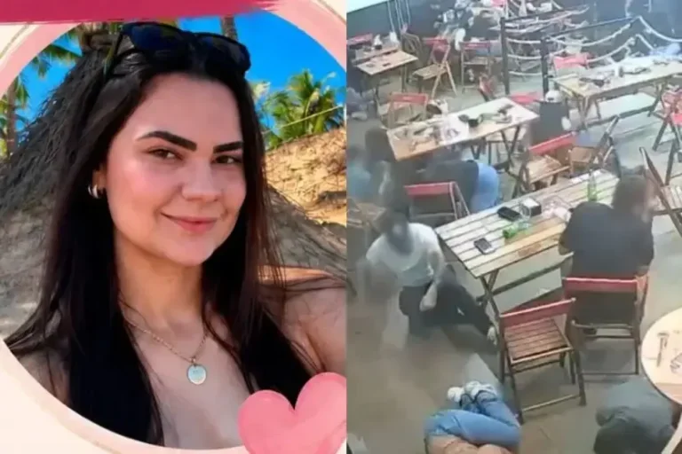 A jovem Izabela Carvalho, atingida durante atentado em Campo Mourão.