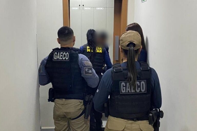 Gaeco durante investigação da Operação Armeiro, deflagrada no Noroeste.