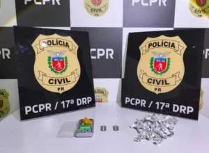 PCPR fecha ponto de tráfico e conduz dois homens e adolescente em Cruzeiro do Oeste