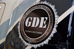 Viatura do GDE.