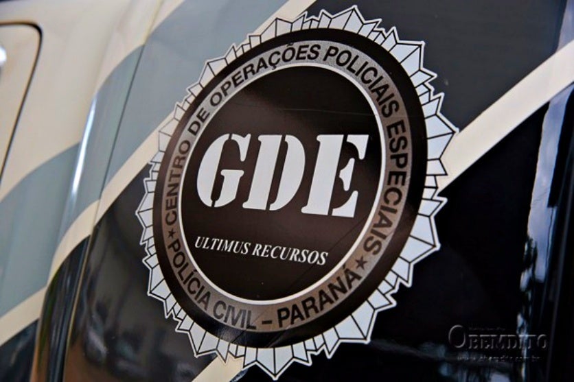 Viatura do GDE.