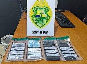Apesar de tentativa de fuga, PM prende casal por tráfico de drogas em Umuarama