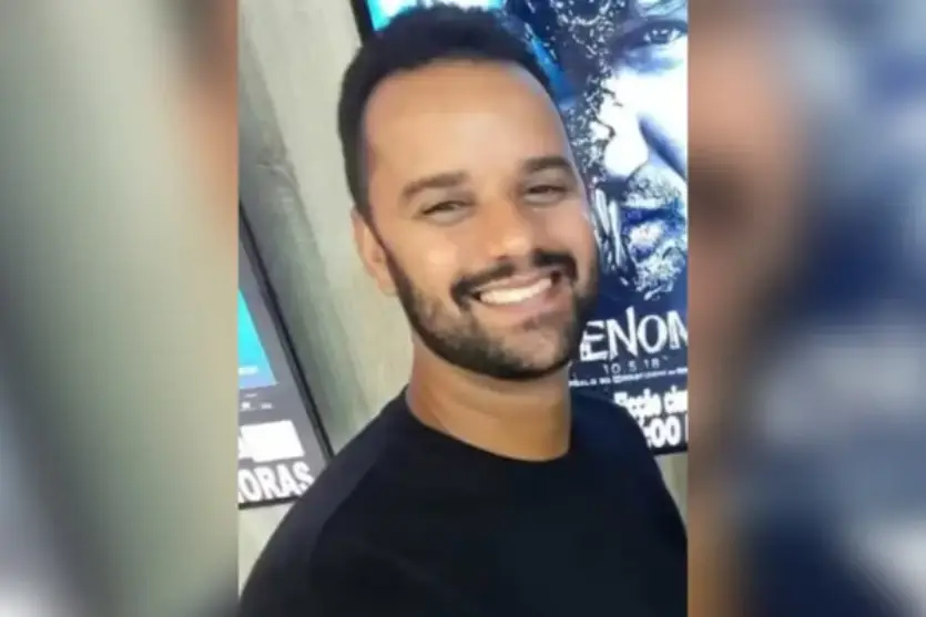 O policial penal Charles Ferreira Costa Gomes, que faleceu em um acidente a caminho do parto dos filhos.