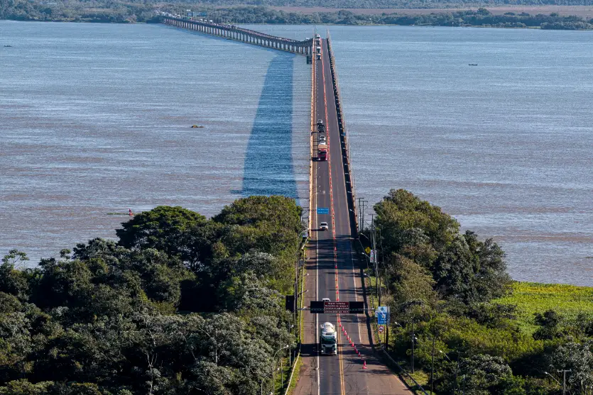 Ponte Ayrton Senna - Foto: Prefeitura de Guaíra