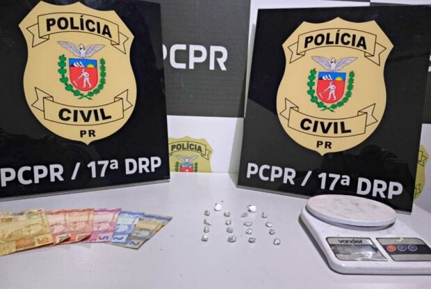 PCPR prende casal por tráfico e apreende drogas e veículo em Tapejara