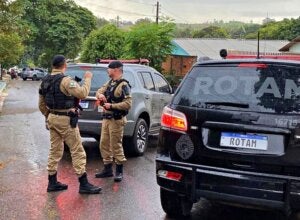 Morto em confronto em Umuarama utilizou pistola 9mm para atirar contra a PM