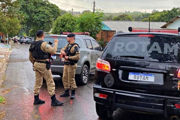Morto em confronto em Umuarama utilizou pistola 9mm para atirar contra a PM