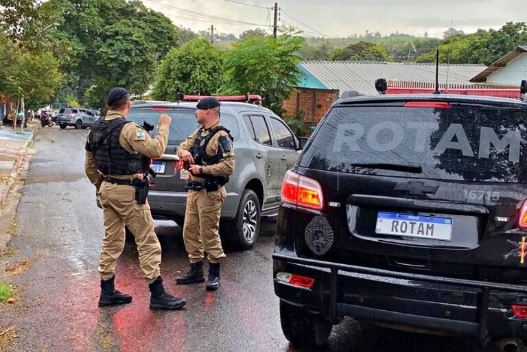 Morto em confronto em Umuarama utilizou pistola 9mm para atirar contra a PM