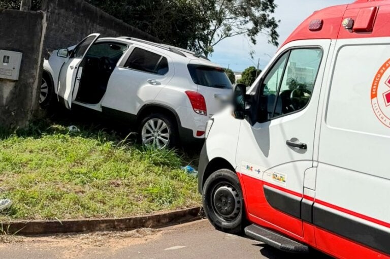 PM registra três acidentes entre carro x moto em Umuarama nesta terça-feira