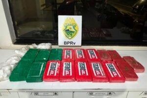 Droga apreendida em tanque de combustível na PR-323.