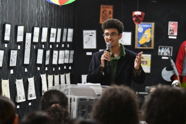 Exposição do artista Lucas Butierrez.