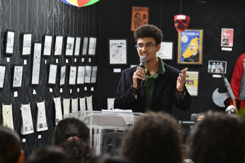 Exposição do artista Lucas Butierrez.