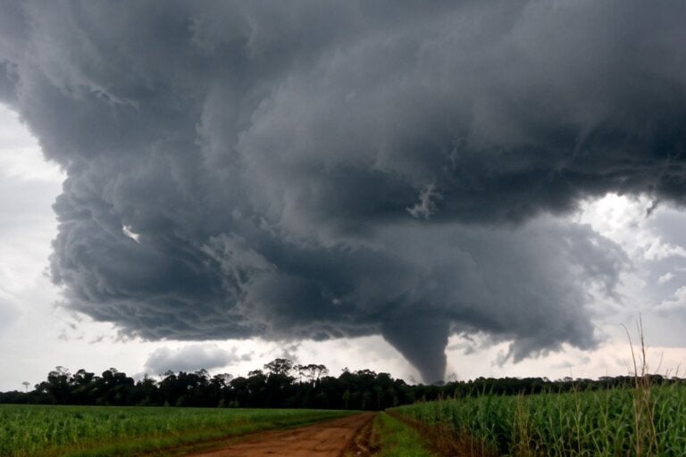 Sul entra em alerta para temporais, ventos acima de 100 km/h e risco de tornado
