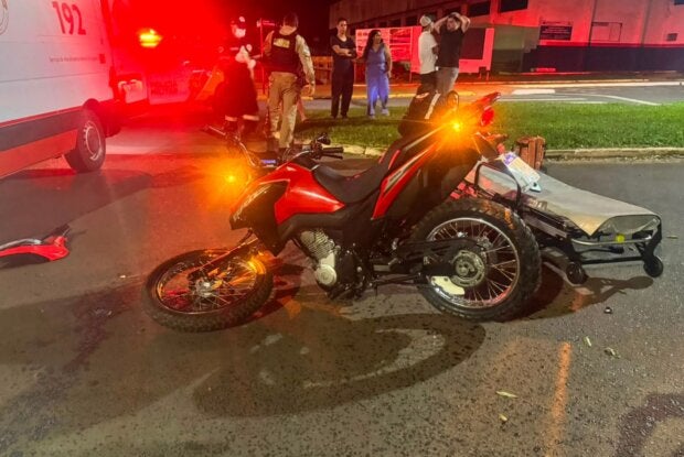 Motociclista morre após colisão com carro e passageira fica ferida em Altônia