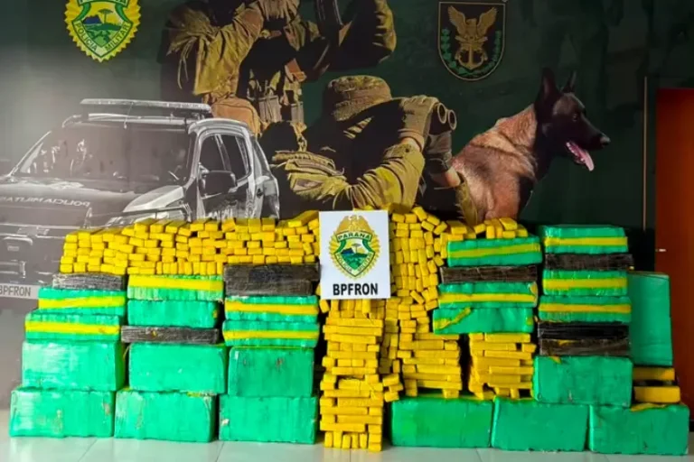 BPFron causa prejuízo de R$ 1,72 milhão ao crime com apreensão de drogas em Umuarama