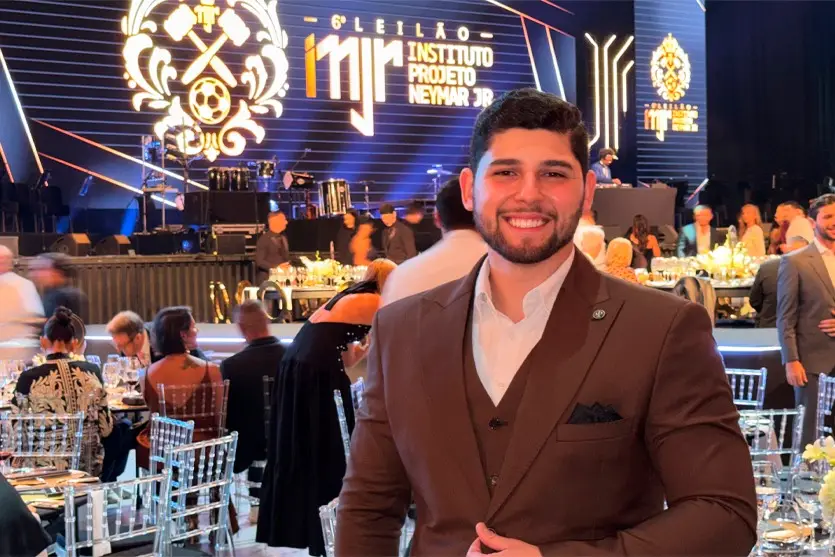 Empresário da região participa do Leilão do Neymar em São Paulo