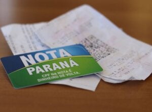 Bilhetes do Nota Paraná.