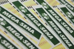 Bilhetes da Mega-Sena.