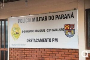 Sede da PM em Alto Piquiri.
