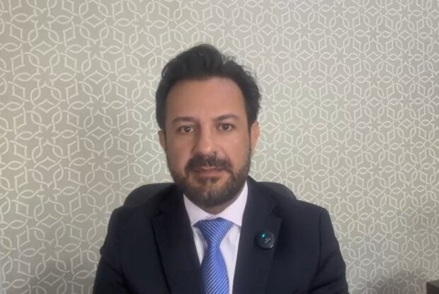 O advogado dos Buscariollo, Renan Farah Nogueira.
