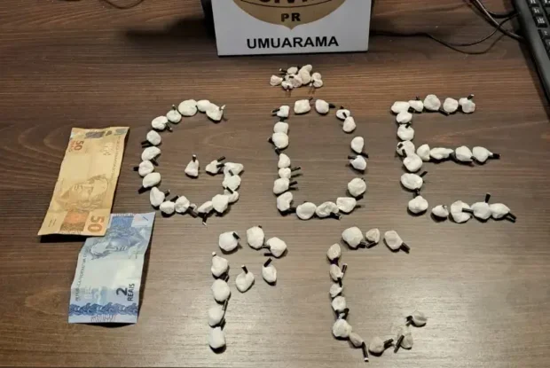 PCPR prende casal por tráfico de drogas no Sonho Meu, em Umuarama