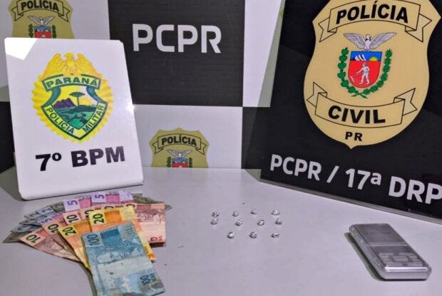 PCPR prende homem em flagrante por tráfico de drogas em Tuneiras do Oeste