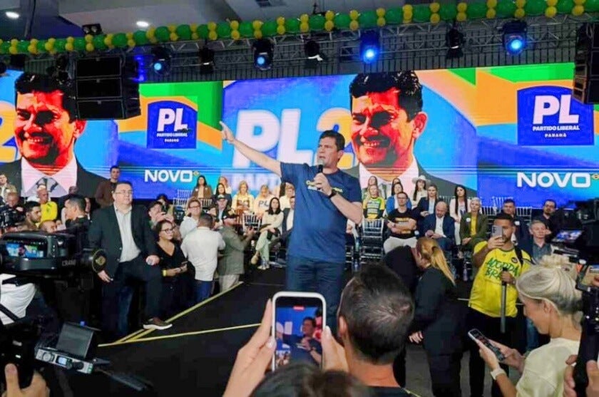 Convenção do PL confirma Sergio Moro como candidato ao governo do Paraná
