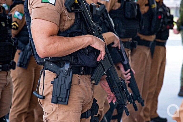PM de Pérola cumpre mandado de prisão por lesão corporal no âmbito de violência doméstica