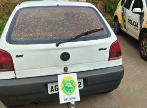 PM prende morador de Pérola por receptação e recupera carro furtado em março