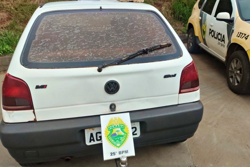 PM prende morador de Pérola por receptação e recupera carro furtado em março