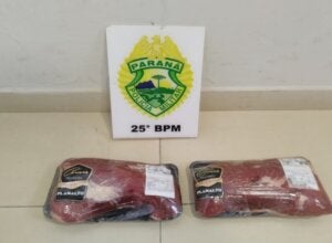 Suspeito é preso após tentar furtar R$ 183 em picanha de supermercado em Umuarama