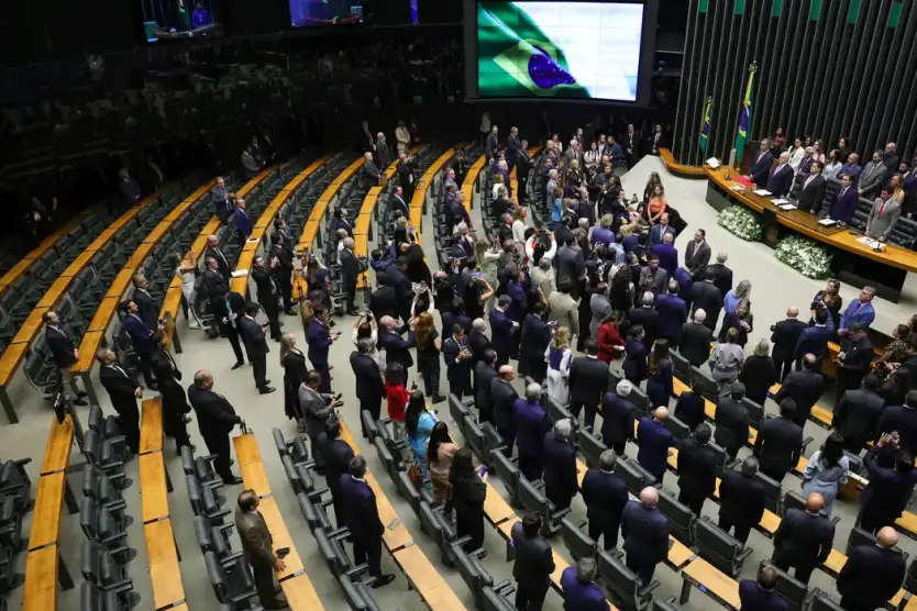 Votação na Câmara dos Deputados.