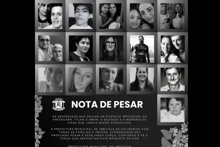 Vítimas de acidente na BR-373.