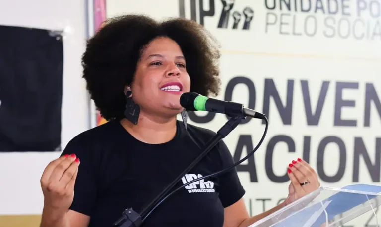 Samara Feitosa, candidata à presidência.