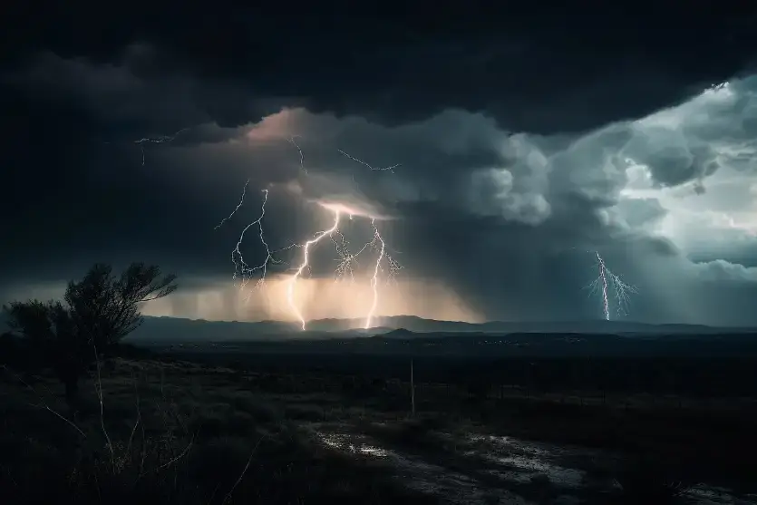 Alerta de tempestades coloca cinco estados em risco de ventos de até 100 km/h