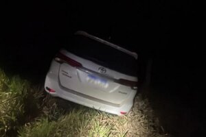 SW4 recuperada nas proximidades de Serra dos Dourados.