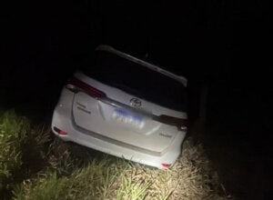 SW4 recuperada nas proximidades de Serra dos Dourados.