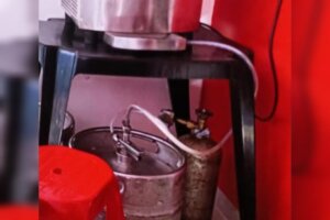 Equipamento de pastelaria arrombada em Francisco Alves.