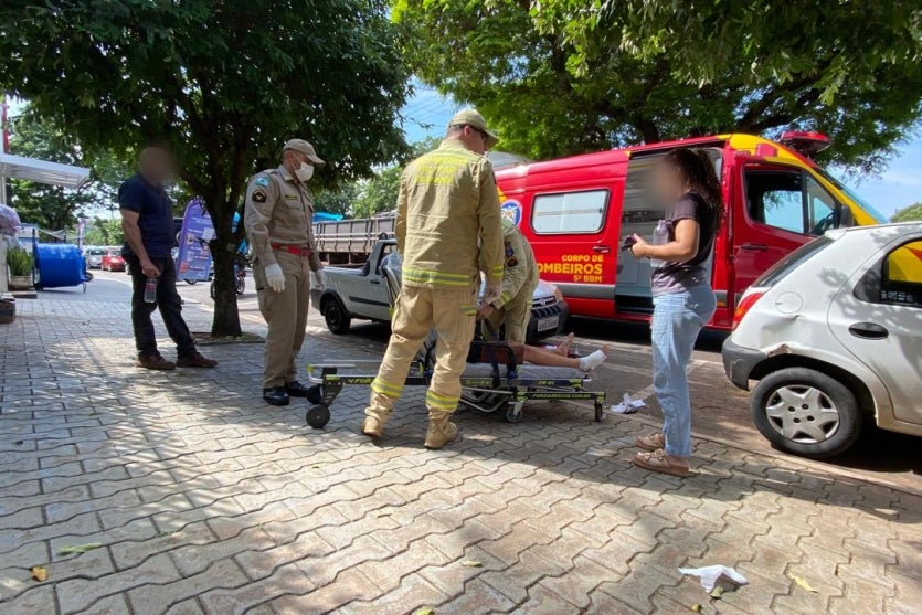 Siate atendendo ciclista vítima de acidente em Umuarama.